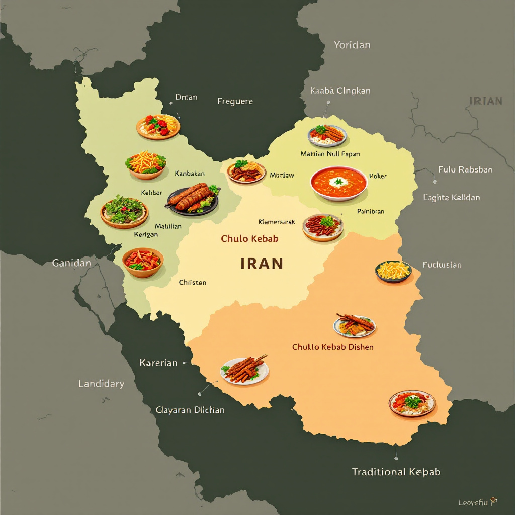 ترکیب گوشت گوسفند و گوساله برای چلوکباب